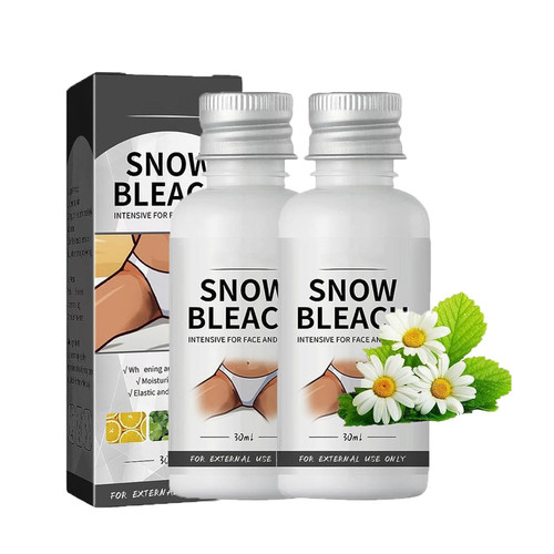 Snow Bleach Cream for Private Part Underarms Neck Armpit Knee Elbow Face And Body Skin(2 x 1.05 oz/30 ml) Snow Bleach Cream for Private Part Underarms Neck Armpit Knee Elbow Face And Body Skin(2 x 1.05 oz/30 ml)