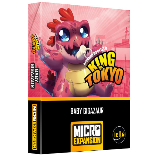 King of Tokyo: Baby Gigazaur Micro Expansion - Iello, Card Game Expansion to Play with King of Tokyo Base Game