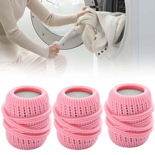Fabric Softener Dispenser Ball, Fabric Softener Ball Dispenser, Ball Dispenser Reusable, Ball Dispenser for Washer (3PCS*Pink) Fabric Softener Dispenser Ball, Fabric Softener Ball Dispenser, Ball Dispenser Reusable, Ball Dispenser for Washer (3PCS*Pink)