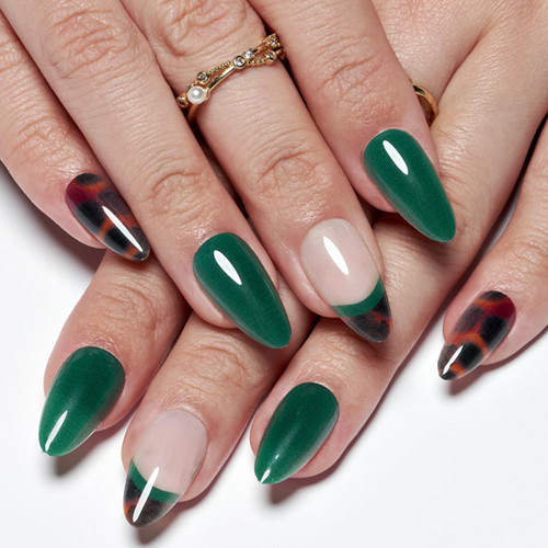 Green Press on Nails Medium Almond, Nude French Tip Fake Nails Stiletto, Natural Short Oval Amber Tortoise Stick on Nails Gel, Gloss Acrylic False Nail Tip, Reusable Nail Kit for Women Gift Green Press on Nails Medium Almond, Nude French Tip Fake Nails Stiletto, Natural Short Oval Amber Tortoise Stick on Nails Gel, Gloss Acrylic False Nail Tip, Reusable Nail Kit for Women Gift