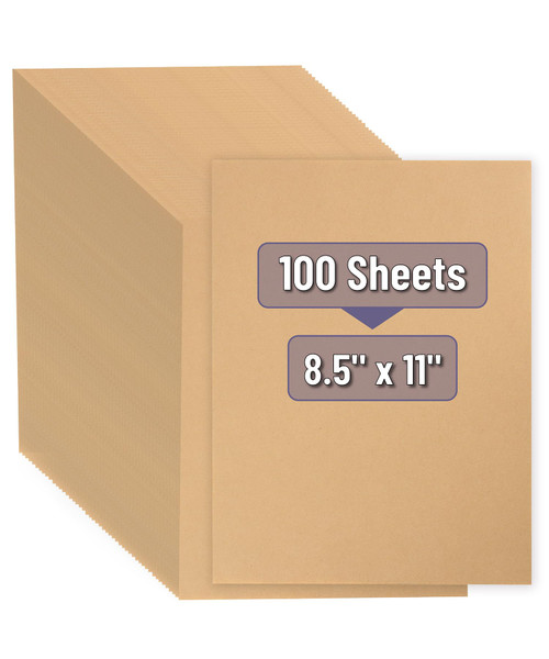 - Kraft Paper Sheets, 100 Pack, 8.5 x 11", Kraft Paper, Brown Craft Paper Sheets, Craft Paper Sheets, Brown Printer Paper, Kraft Stationary Paper, Brown Kraft Paper, Kraft Printer Paper