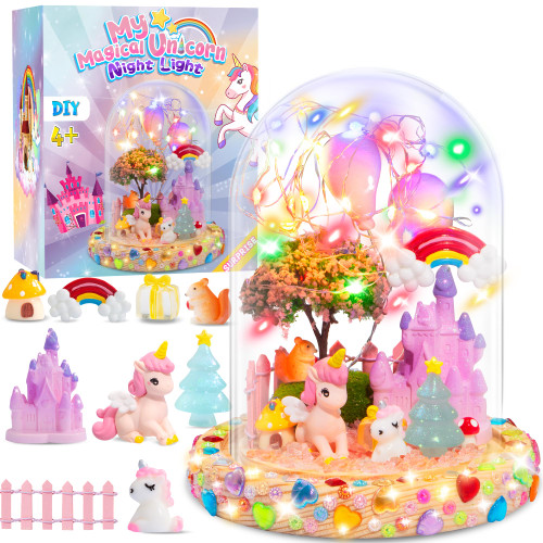 Make Your Own Unicorn Night Light, Unicorn Gifts for Girls-Unicorn Night Light for Kids, DIY Unicorn Arts & Crafts Toy, Birthday Christmas Gifts for Girls Age 5 6 7 8-12 Year Old Make Your Own Unicorn Night Light, Unicorn Gifts for Girls-Unicorn Night Light for Kids, DIY Unicorn Arts & Crafts Toy, Birthday Christmas Gifts for Girls Age 5 6 7 8-12 Year Old