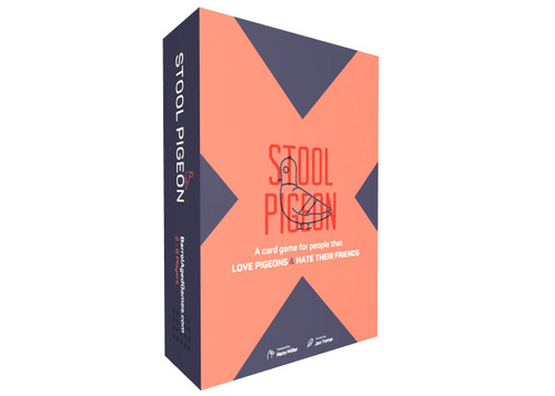 : Stool Pigeon | Quick Tactical Pigeon Mafia Card Game You Will Play for Hours! Easy to Teach, Fun for All, Ages 8+, 2-6 Players