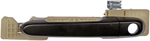 Dorman 80700 Front Driver Side Exterior Door Handle for Select Dodge / Hyundai Models, Smooth Black