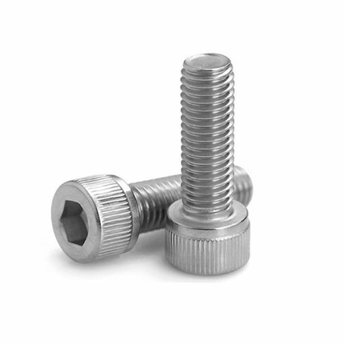 10pcs M8-1.0 x 35mm Fine Thread Metric A2 Stainless Steel Allen Blot Hex Socket Head Cap All Thread Screws DIN912