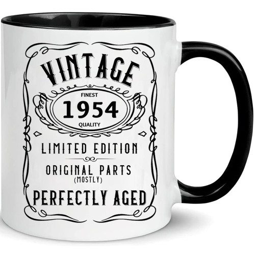 1954 70th Birthday Gift for Men Women 70 Birthday Coffee Mugs for Women Men 70 Years Old Birthday Gift 1954 70th Gifts Coffee Mugs Tea Cup 11oz
