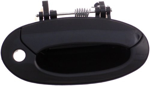 Dorman 83499 Front Passenger Side Exterior Door Handle for Select Hyundai Models, Smooth Black