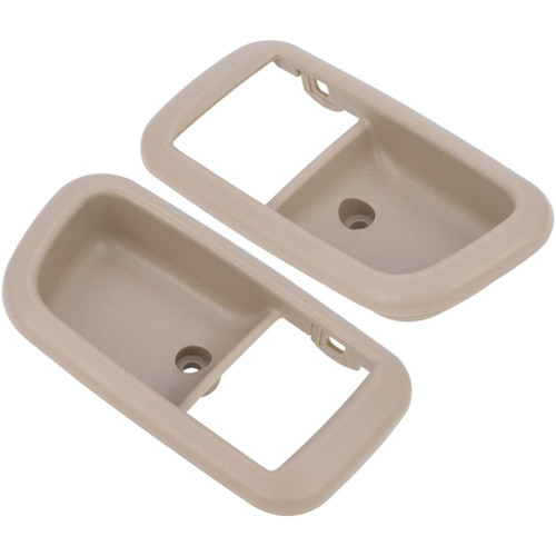 Interior Front Driver Left Passenger Right Side Door Handles Compatible for 2000-2006 for Toyota Tundra Beige 2pcs