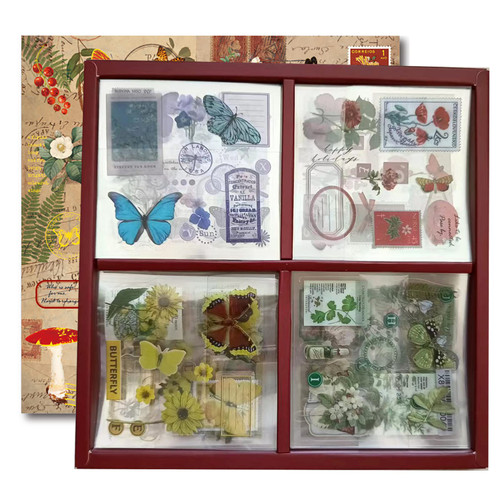 100 Sheets of Vintage Scrapbooking Supplies Stickers,Aesthetic Plants Flowers Stickers for Bullet Journals, Ephemera for Junk Journal, Art Cottagecore Decoupage 100 Sheets of Vintage Scrapbooking Supplies Stickers,Aesthetic Plants Flowers Stickers for Bullet Journals, Ephemera for Junk Journal, Art Cottagecore Decoupage