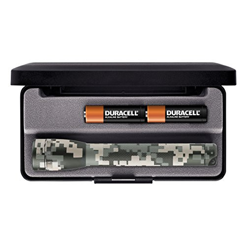 Maglite Mini Incandescent 2-Cell AA Flashlight in Presentation Box, Universal Camo Pattern