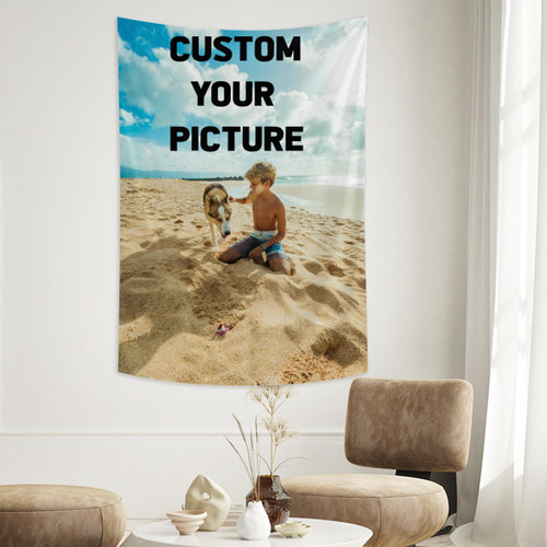 Custom Tapestry Upload Images - Custom Posters Upload Images Design Your Own Tapestry Custom Customizable Customized Tapestry Wall Customize Personalized Poster 54"x60"