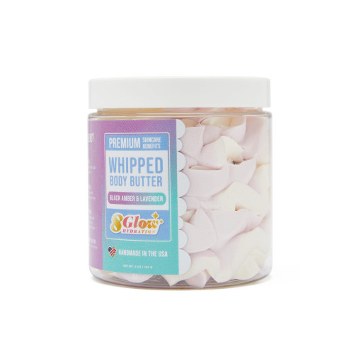 Fizz and Bubble, Whipped Body Butter, 5oz. - Soothing, Nourishing, Shea Butter Moisturizing for Dry Skin (Black Amber & Lavender) Fizz and Bubble, Whipped Body Butter, 5oz. - Soothing, Nourishing, Shea Butter Moisturizing for Dry Skin (Black Amber & Lavender)