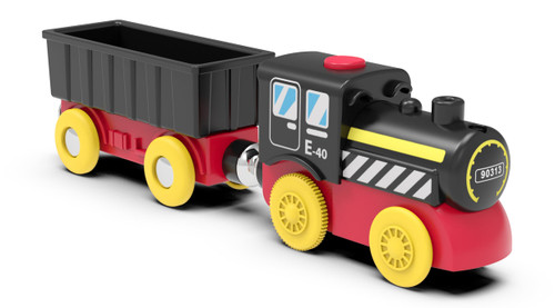 Battery Operated Locomotive Train, Magnetic Train Toy for Wooden Tracks, Motorized Train Compatible with Thomas, Brio, Chuggington, Melissa & Doug Battery Operated Locomotive Train, Magnetic Train Toy for Wooden Tracks, Motorized Train Compatible with Thomas, Brio, Chuggington, Melissa & Doug