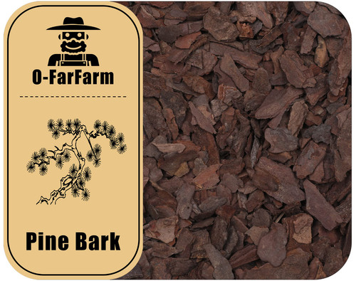 Orchid Bark for Plants, Organic Pine Bark for Proper Root Development for Phalaenopsis, Cattleyas, Dendrobiums, Oncidiums, Paphiopedilums and More(2qt, Medium(12-18mm))
