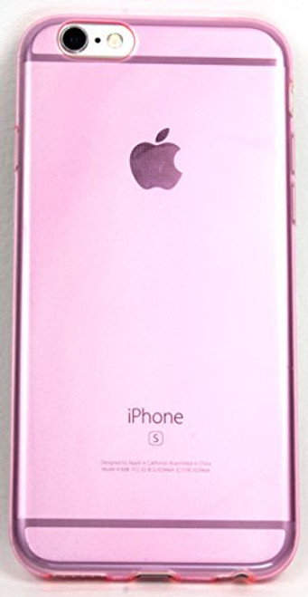 YogaCase ClearColor, Compatible With IPhone 6 / 6s Case Back Protective Clear Color Transparent Soft Cover (Pink)