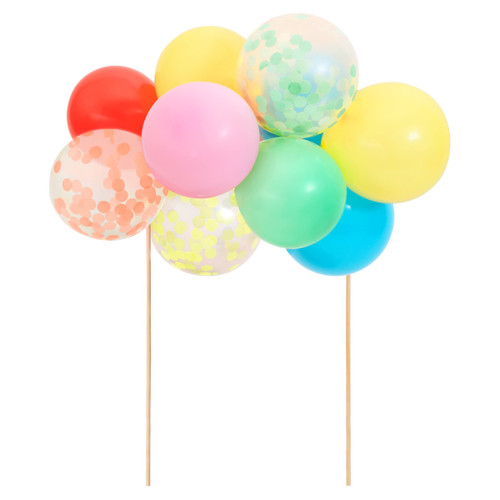 Rainbow Balloon Cake Topper Kit (Pack of 1)