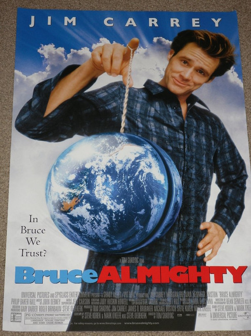 BRUCE ALMIGHTY 11.5x17 INCH MOVIE POSTER BRUCE ALMIGHTY 11.5x17 INCH MOVIE POSTER