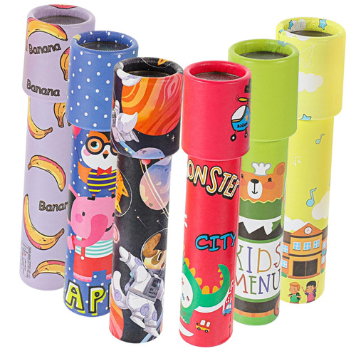 6pcs Pass The Parcel Gifts Prism Lens Kaleidoscope Child Mirror Lens Kaleidoscope Vintage Kaleidoscope Kids Kaleidoscopes for Children Girl Gift Boys Toy to Rotate Miracle Aldult