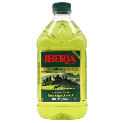 Premium Blend, Sunflower Oil & Extra Virgin Olive Oil, High Heat Frying, 68 Fl Oz