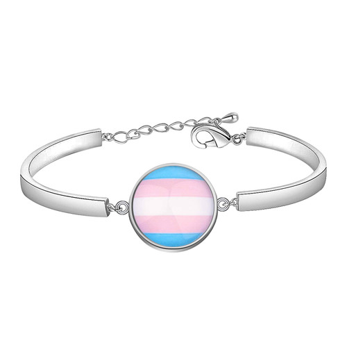 LGBT Bracelet Rainbow Gay & Lesbian Pride Bracelet Bisexual Pride Bracelet Transgender Pride Bracelet LGBT Jewelry Gift (Transgender br) LGBT Bracelet Rainbow Gay & Lesbian Pride Bracelet Bisexual Pride Bracelet Transgender Pride Bracelet LGBT Jewelry Gift (Transgender br)