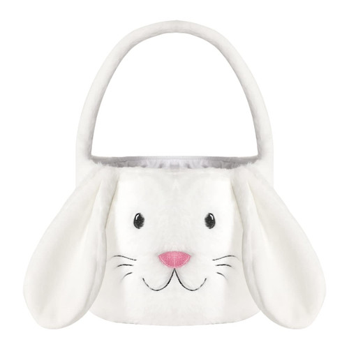 Easter Bunny Basket Cute Easter Bucket Bags with Rabbit Ears for Easter Eggs Hunting,Easter Decorations,Candy Gifts Storage (White) Easter Bunny Basket Cute Easter Bucket Bags with Rabbit Ears for Easter Eggs Hunting,Easter Decorations,Candy Gifts Storage (White)