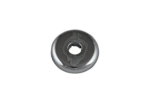 Plumb Pak PP101-12 Hinged Floor Ceiling, 1/2 in IPS, Plastic, Chrome Plated