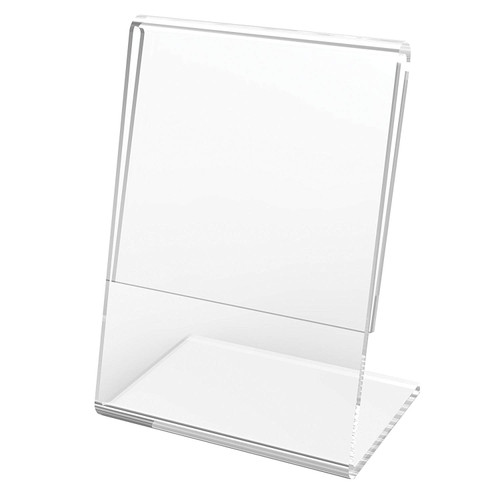 Deflecto Mini Slanted Sign Holders, 10 Piece, 2 x 3 Inches (20005CR)