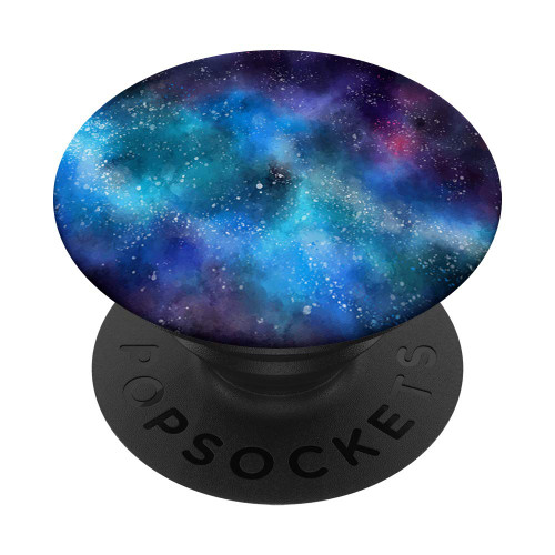 Galaxy Design Space Nebula Blue Purple PopSockets PopGrip: Swappable Grip for Phones & Tablets
