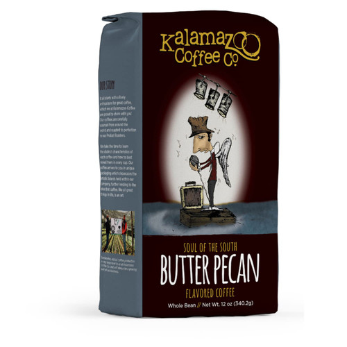 Specialty Flavored Whole Bean Coffee - Butter Pecan Medium Roast - 12oz Bag, Pack of 1