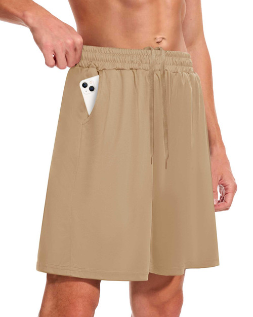 Men's Athletic Gym Shorts - Quick Dry Black Casual Basketball Shorts with Pockets for Running Workout Activewear Men's Athletic Gym Shorts - Quick Dry Black Casual Basketball Shorts with Pockets for Running Workout Activewear