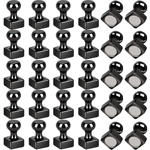 30 Pcs Black Magnets for Whiteboard, Fridge Magnets, Small Magnets, Refrigerator Magnets, Neodymium Magnets for School, Home, Garage, Crafts 30 Pcs Black Magnets for Whiteboard, Fridge Magnets, Small Magnets, Refrigerator Magnets, Neodymium Magnets for School, Home, Garage, Crafts