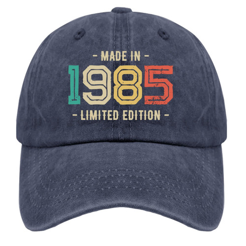 39 Year Old Gifts Vintage 1985 39th Hats for Men Women 39th Birthday Limited Edition Hats for Men Camping Funny