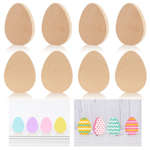 8Pcs Easter Egg Wooden Cutouts Unfinished Easter Egg Shaped Table Wooden Signs Craft Tags Easter Egg Wood Slice Ornament for Easter Spring Home Decor Classroom DIY Art Craft Party Supplies 8Pcs Easter Egg Wooden Cutouts Unfinished Easter Egg Shaped Table Wooden Signs Craft Tags Easter Egg Wood Slice Ornament for Easter Spring Home Decor Classroom DIY Art Craft Party Supplies