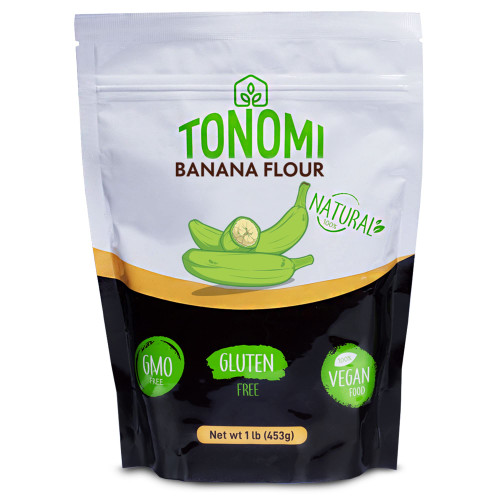 All Natural Banana Flour, Non-GMO, Gluten-Free & Grain-Free All-Purpose Wheat Flour Alternative, Great For Baking, Cooking, Paleo Diets, Kosher and Halal Verified | 1lb Bag All Natural Banana Flour, Non-GMO, Gluten-Free & Grain-Free All-Purpose Wheat Flour Alternative, Great For Baking, Cooking, Paleo Diets, Kosher and Halal Verified | 1lb Bag