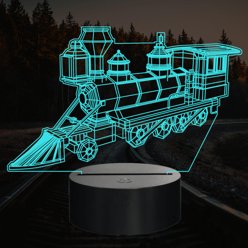 Train Night Light, 3D Illusion Lamp for Kids, 16 Colors Changing with Remote Control Dim Function, Model TrainToy, Birthday Xmas Gifts for Kids Boys Bedroom Decor Train Night Light, 3D Illusion Lamp for Kids, 16 Colors Changing with Remote Control Dim Function, Model TrainToy, Birthday Xmas Gifts for Kids Boys Bedroom Decor