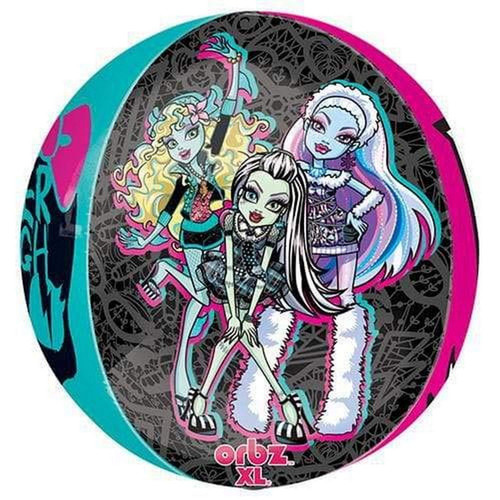 Monster High Orbz Foil Balloon, 16", Multicolored