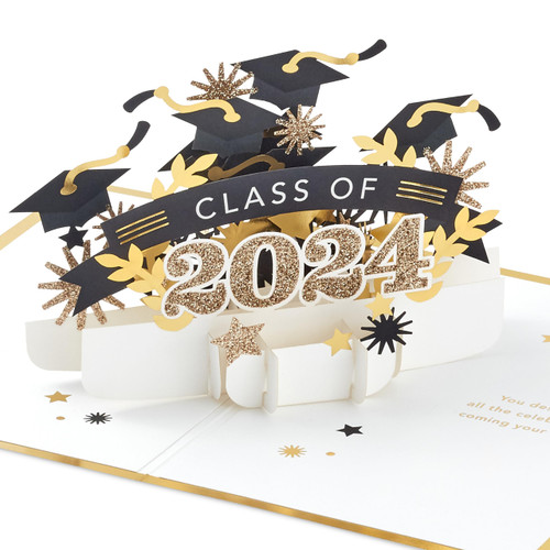 Signature Paper Wonder Pop Up Graduation Card (Class of 2024)