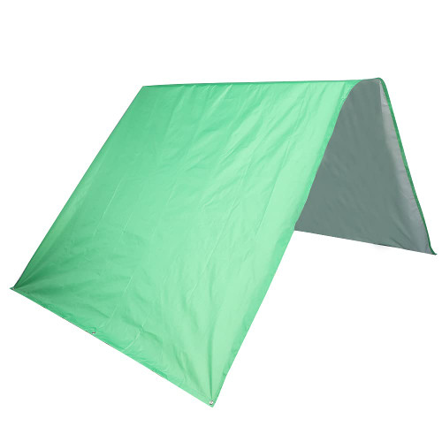 Swing Set Replacement Tarp Sunshade Awning Tarp Cover Playground Roof Swing Canopy (Green)