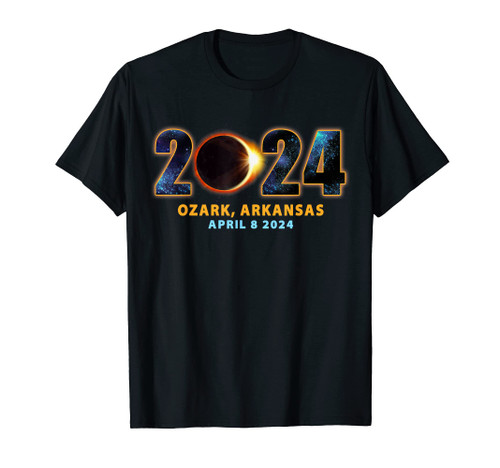 Ozark Arkansas Total Solar Eclipse 2024 T-Shirt