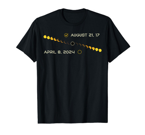 Solar Eclipse 2024 Watch Party Total Eclipse Fans Astronomy T-Shirt