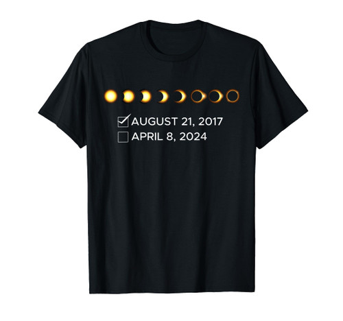 Solar Eclipse April 8 2024 Total Solar Eclipse 2024 USA T-Shirt