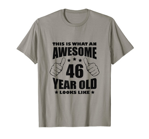 46th Birthday Awesome Gift for her 46 Year Old Women 1975 T-Shirt