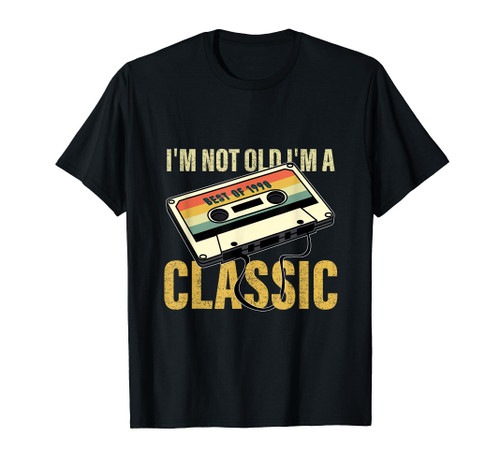vintage Cassette i'm not old i'm a classic 1990 34 birthday T-Shirt