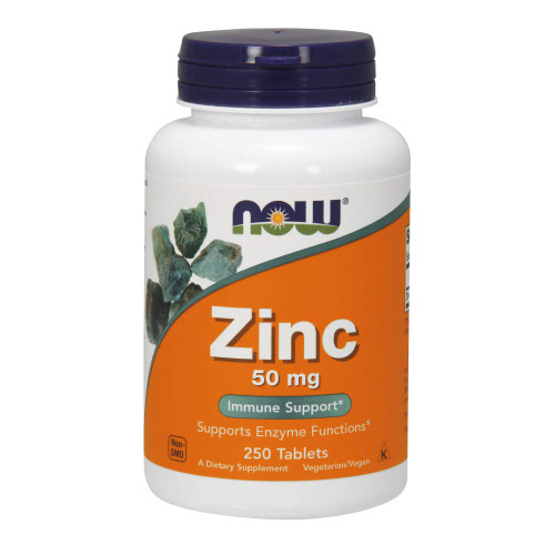 Supplements, Zinc 50 mg, Tablets 250 Count (Pack of 1)