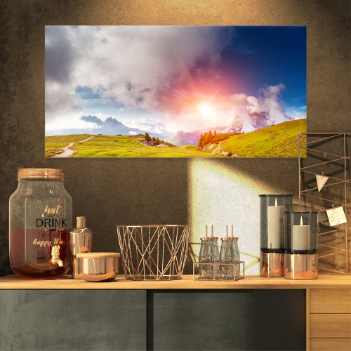 PT11200-32-16 Cadini di Misurina Range at Sunset-Landscape Wall Art Canvas Print-32X16, 32x16 PT11200-32-16 Cadini di Misurina Range at Sunset-Landscape Wall Art Canvas Print-32X16, 32x16