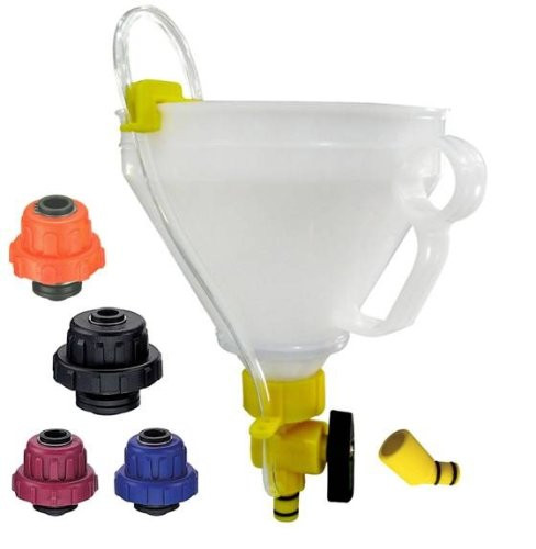 CTA Tools 7088 Coolant System Filling Kit with Universal Adapter