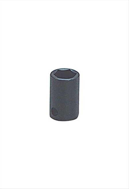 38-18MM 3/8" Drive 6 Point Standard Metric Impact Socket, 18mm