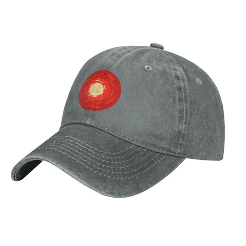 Vortex Baseball Cap for Men Women Hats Cotton Trucker Caps Adjustable Dad Hat Gray