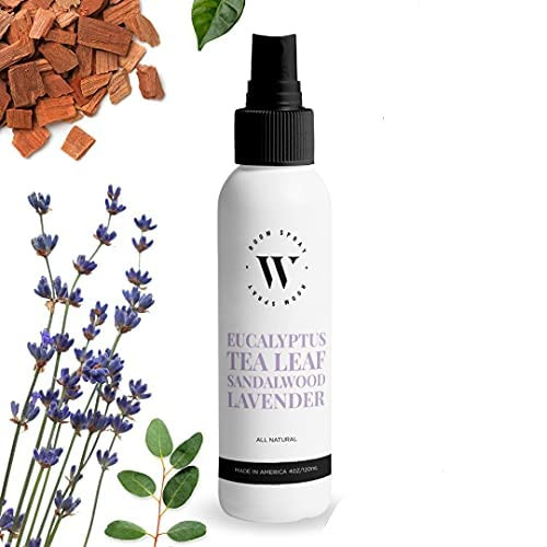W by Natural Lavender Room Spray Linen spray and Pillow spray. Pure Lavender Essential Oil air freshener