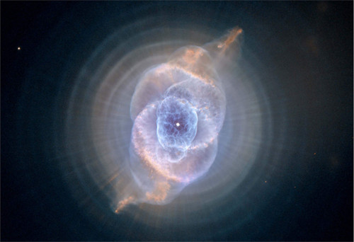 Cat's Eye Nebula Hi Gloss Space Poster Fine Art Print